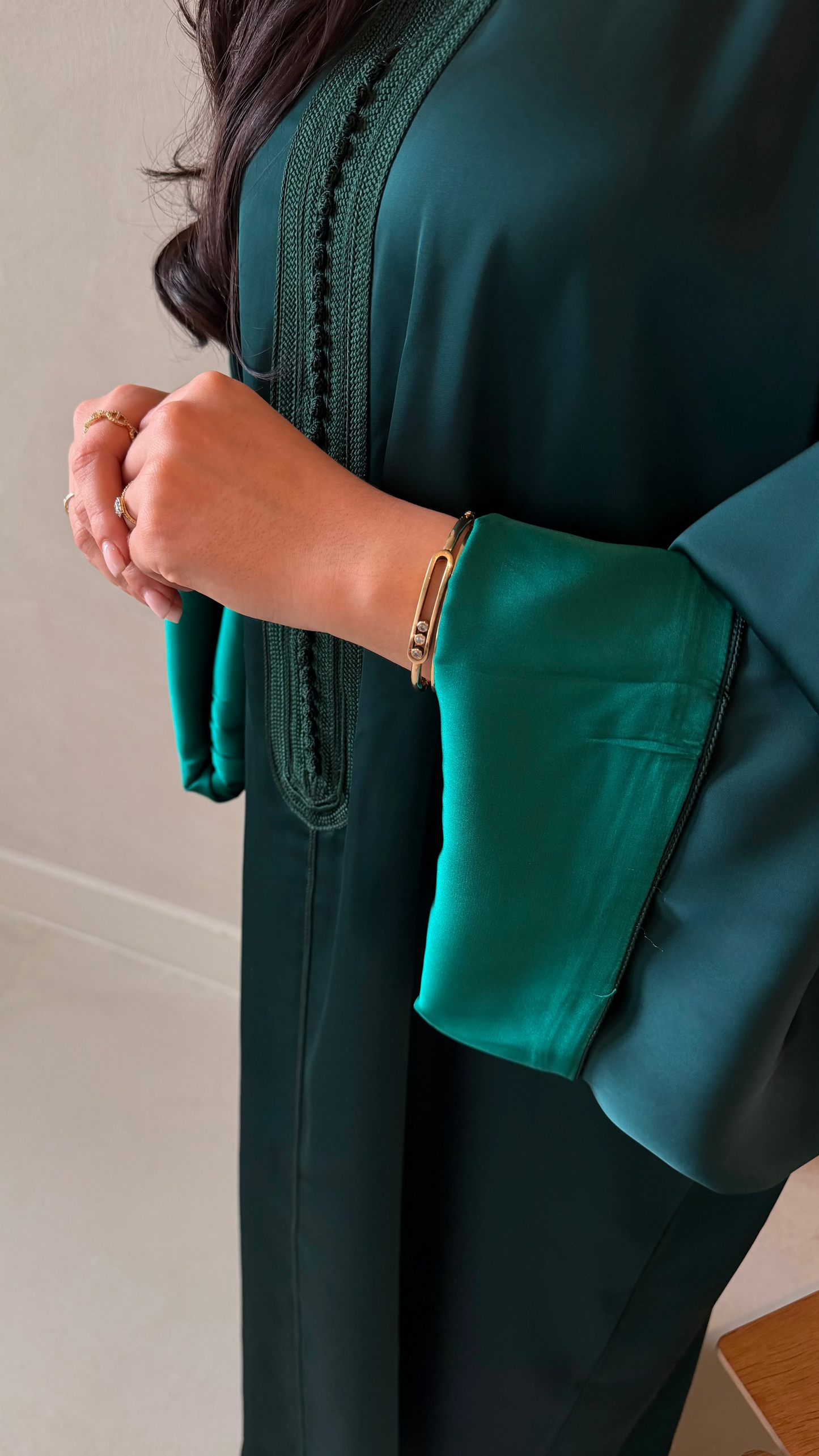 Emerald Layali Kaftan