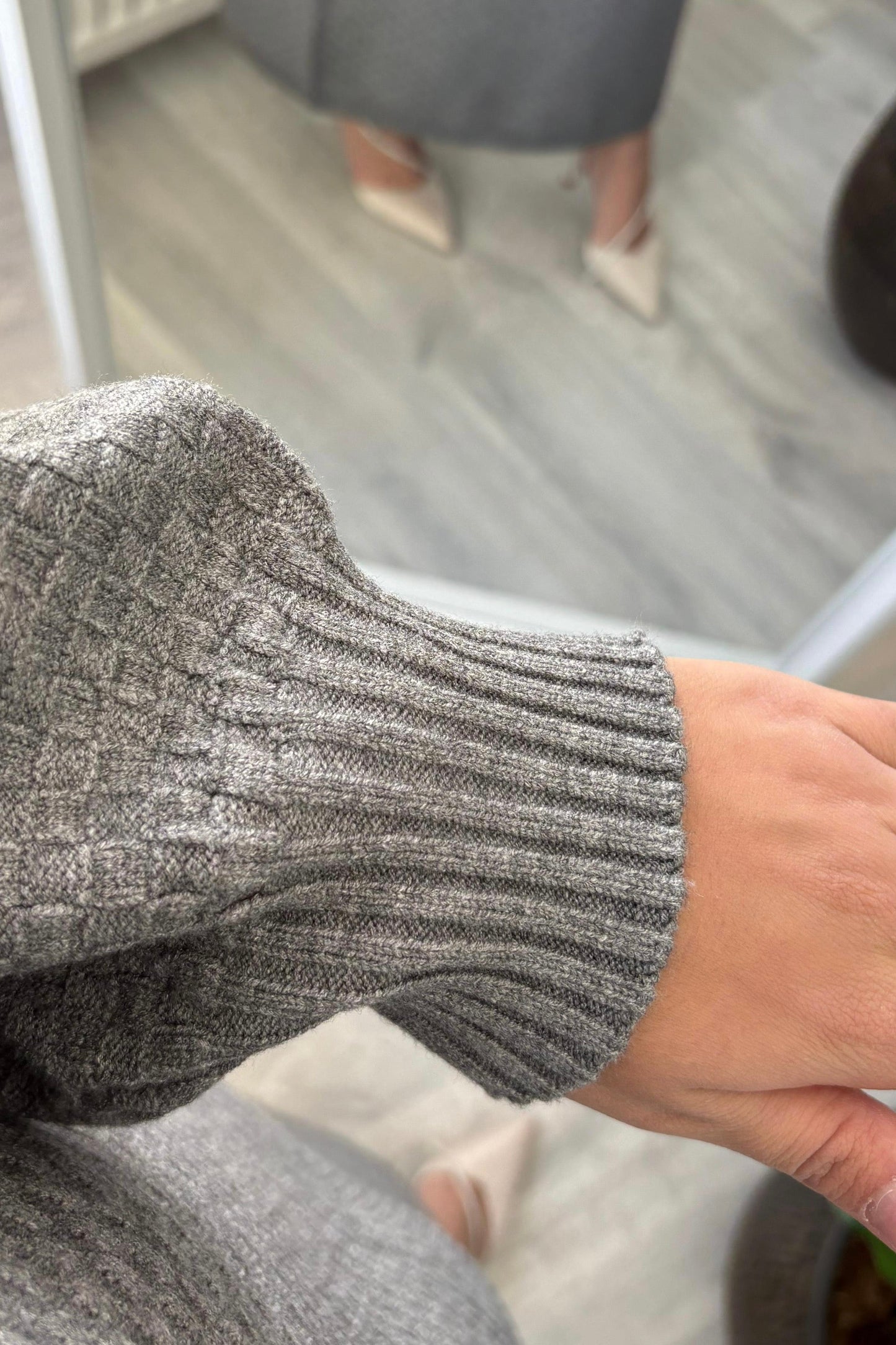 Jacquard Knit Twin Set