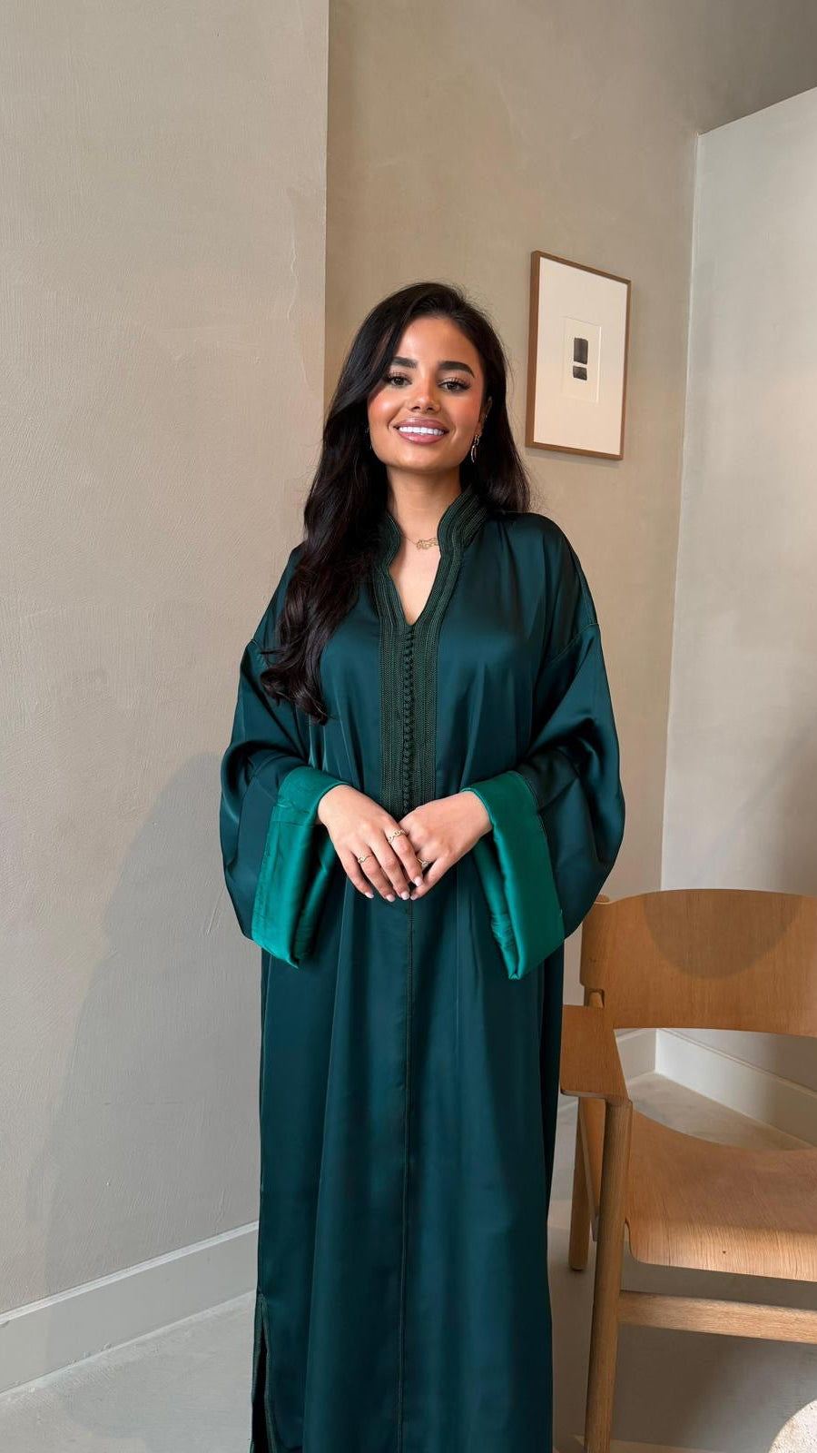 Emerald Layali Kaftan